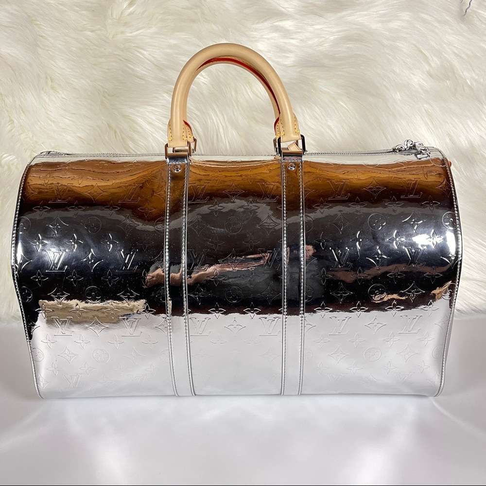 Louis Vuitton Virgil Abloh Mono Mirror Keepall 50 - Picture 3 of 14